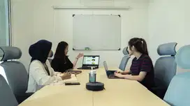 Disewakan MEETING ROOM kapasitas 6pax di Area gading serpong tangerang