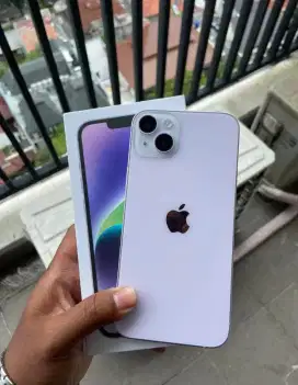 Iphone 14 128 lengkap mulus noken