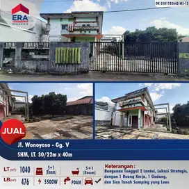 Dijual rumah full beton & kokoh, dengan tanah extra luas