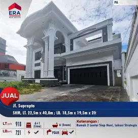 Dijual 1 unit rumah mewah daerah Suprapto - pusat Kota Pontianak