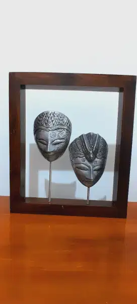 Hiasan bingkai Rama dan Shinta