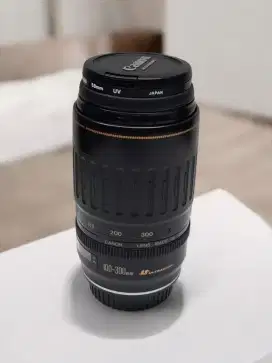 Lensa Tele CANON 100-300mm, Kondisi Fisik Masih Tergolong Bagus