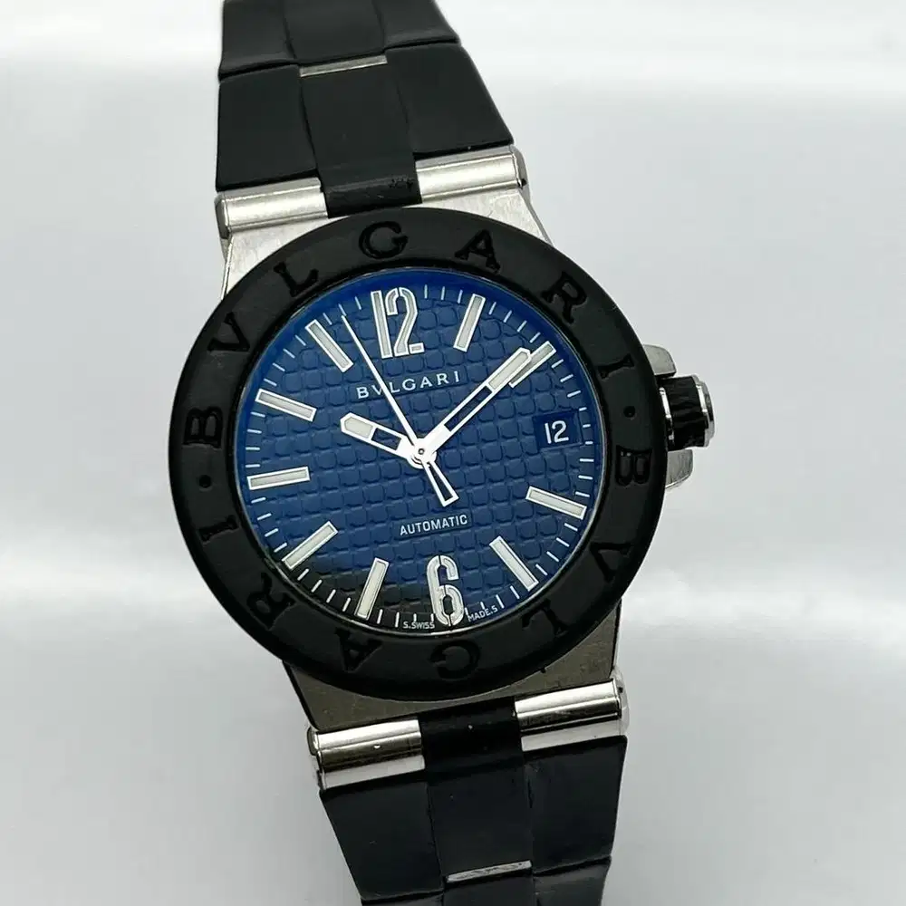 BVLGARI Diagono Automatic Black dial, Fullshet Like New, DG 35 SV
