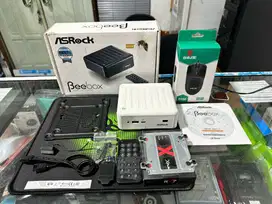 MINI PC ASROCK BEEBOX N3150 CELERON N3150 RAM 8GB SSD 128GB BEKAS