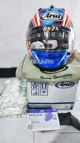 Helm Arai RX7X Ogura XL JDM Like New