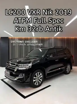 Toyota Land Cruiser VXR Full Spec 2019 Hitam B2157SMI LC LC200