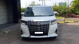 km33rb toyota alphard g atpm tss 2023 putih sunroof pilotseat