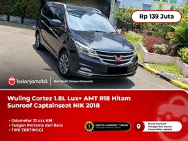 [ TIPE TERTINGGI ] Wuling Cortez 1.8L Lux+ AMT R18 Hitam NIK 2018/2019