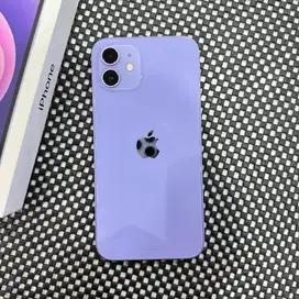 iPhone 12 128GB Purple iBox Garansi 10 Bulan