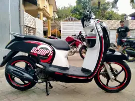 Scoopy injeksi lengkap motor sehat walafiat keterangan detail dibawah