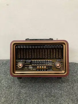 Jual Speaker Bluetooth plus Radio tampilan Jadul
