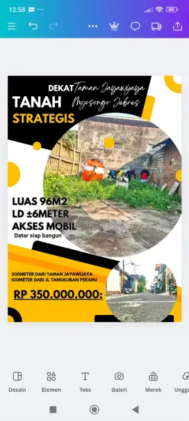 Tanah strategis mojosongo