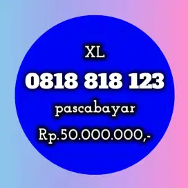 NOMOR CANTIK XL PRIORITAS 818 123