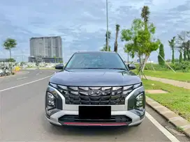 (KM 12 RIBU) Hyundai Creta Prime IVT Abu-abu 2023 GRESS LIKE NEW