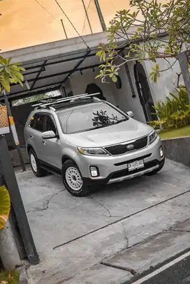 Kia Sorento Kalcer Low KM 63rb Asli Bali NIK 2013 Original Cat