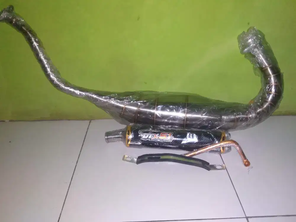 Knalpot ninja r/rr cobra stainles merek Dtx-51