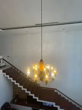 Lampu gantung modern rustic