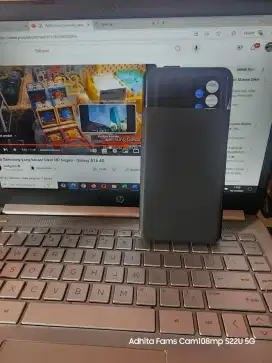 Smart View Wallet Cover Original Samsung A72 Black Kondisi 98% likenew