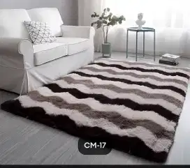 Karpet bulu Korea uk. 200 x 120cm