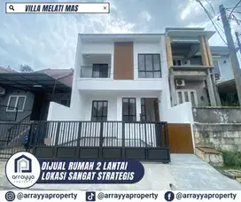 DIJUAL RUMAH BARU 2 LANTAI VILLA MELATI MAS -EN632