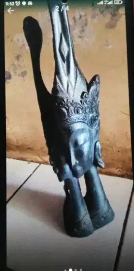 Patung kayu ukir RAMA & SHINTA