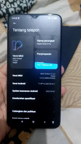 xiaomi note 8 pro batangan