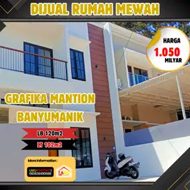 Rumah Mewah Siap Huni 2 Lantai di Jalan Grafika Raya