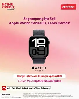 seGAMPANG ITU dapatkan Apple Watch dengan HOME CREDIT! Yu Cek Promonya