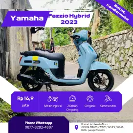 Yamaha all New fazzio 125cc blucore tahun 2023