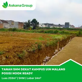 Tanah SHM dekat Kampus UIN Malang