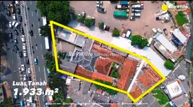 Dijual Hotel Melati (hitung tanah) strategis Jatibaru Raya Tnh Abg