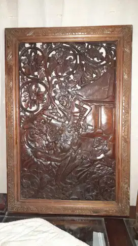 Ukiran Kayu Antik Jawa Kuno