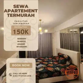 Sewa apartemen harian jakarta selatan Kalibata City Termurah