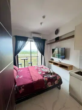 Sewa apartemen harian termurah Tangerang Selatan Treepark Serpong BSD