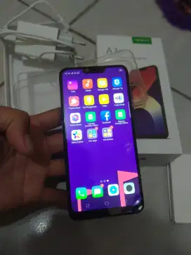 Oppo A3S 6/128 fullset mulus