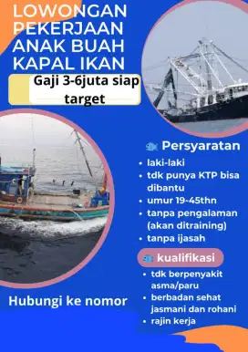 Loker Anak Buah Kapal