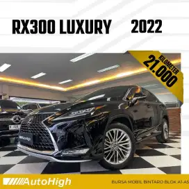 DP10% [Km21.000] RX300 Luxury 2022 / RX 300 F-Sport Reg 2020 #AUTOHIGH