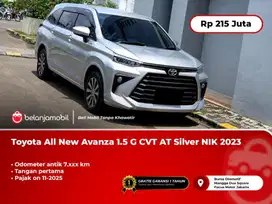 [KM ANTIK] Toyota All New Avanza 1.5 G CVT AT Silver 2023/2024