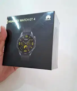 Huawei Watch GT 4 46mm Black Segel Baru Smartwatch