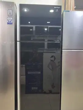 KULKAS SHARP 2 PINTU JUMBO PROMO KREDIT FREE 1 X CICILAN