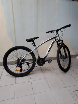 Sepeda Gunung MTB 26 BNB IGNITE 24 speed white
