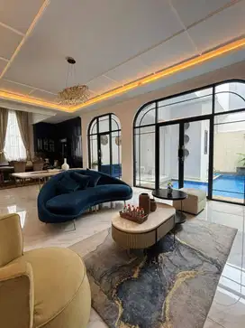 Modern American Classic Citraland Surabaya with Private Swimming Pool