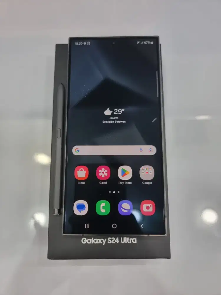 Samsung S24 Ultra 5G 12+8/256Gb Black Garansi SEIN 5 bln -MasterCom