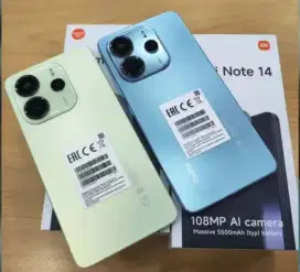 XIAOMI REDMI NOTE 14 8/128 NEW GARANSI RESMI