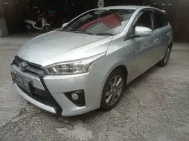 (Harga Cash) Toyota Yaris 1.5 G Automatic 2015 Silver metalik.