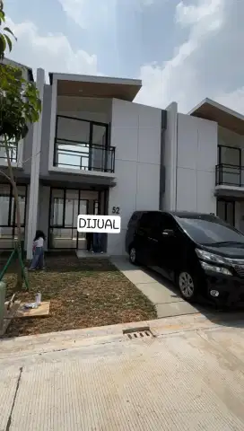 Dijual / over kredit rumah baru belum dihuni, lokasi strategis