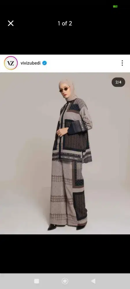 Fairish Tunic Palazzo Vivi Zubedi