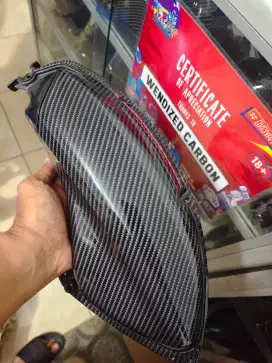 Tutup filter atas cvt yamaha nmax old carbon hitam