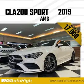 DP10% [Km17.000] CLA200 AMG 2019 White / C200 Reg 2020 #AUTOHIGH