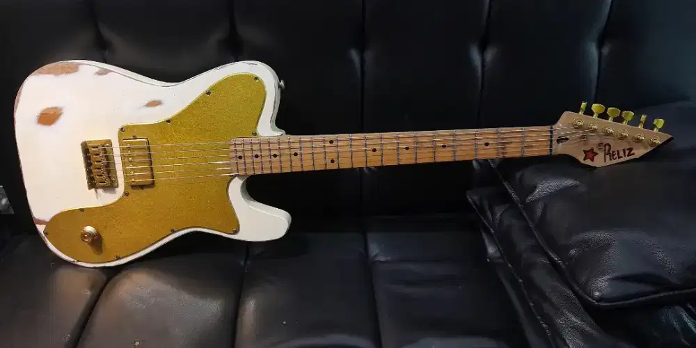 Gitar elektrik Reliz relik original (siap pakai)